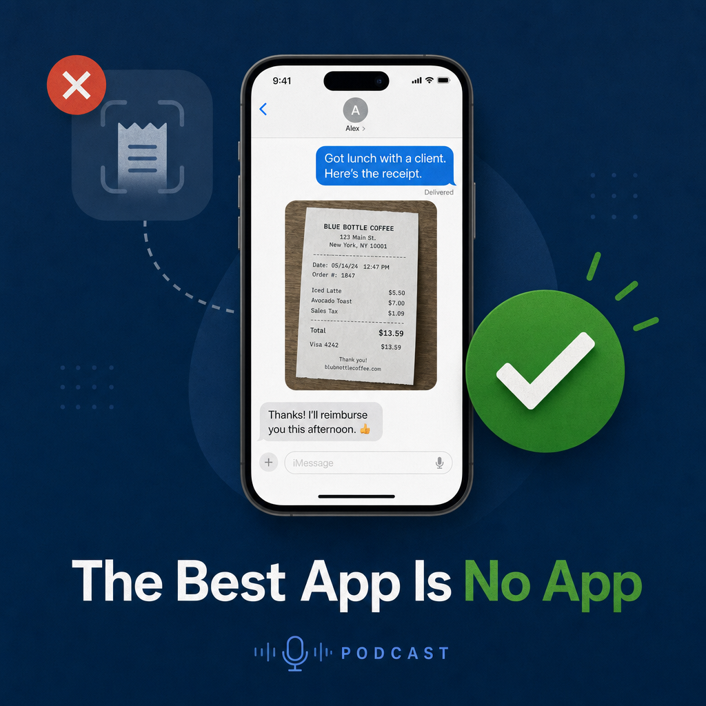 The Best App Is No App — podcast cover